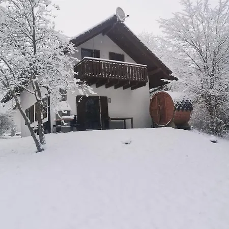 Seepark Bei Zeta Mit Sauna 度假居 *