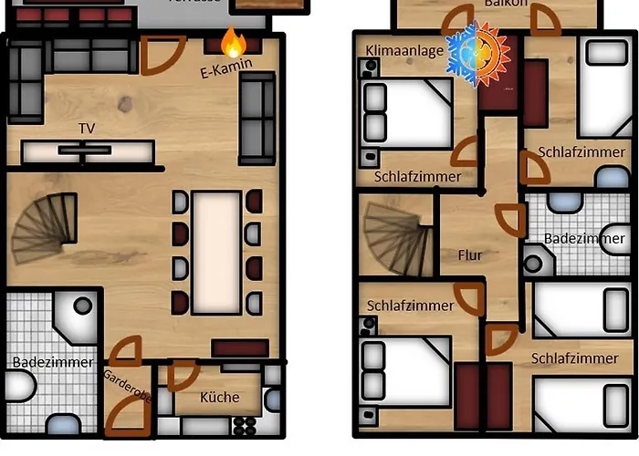 Ferienhaus Seepark Bei Zeta Mit Sauna